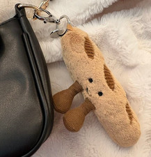 Jellycat Amuseables Baguette Bread Plush Keychain Bag Charm NWT Dust Bag 2026