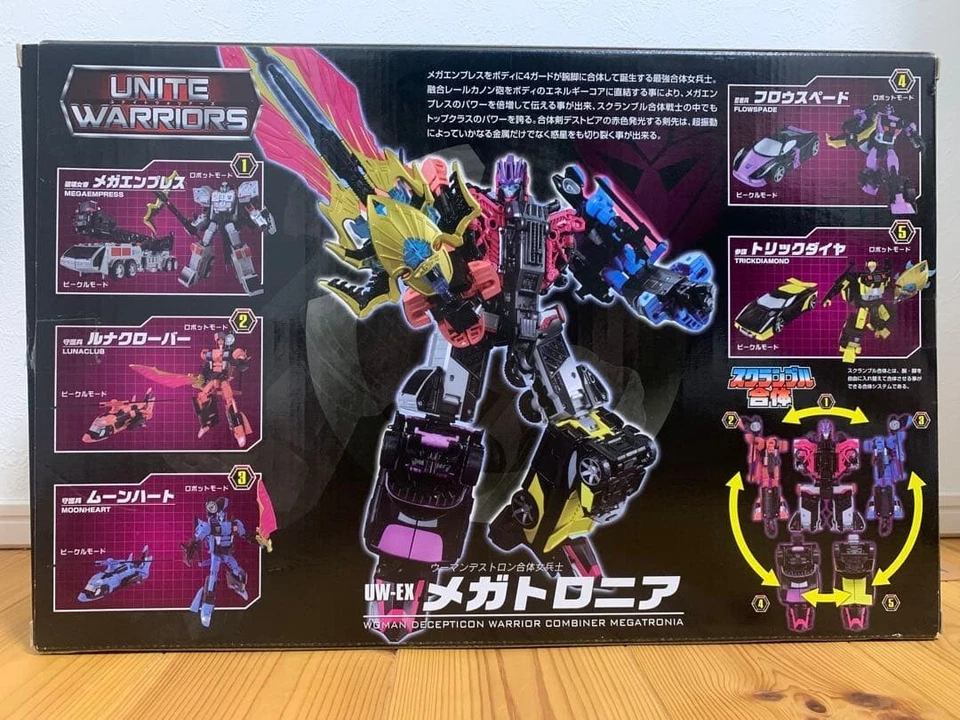 Takara Tomy Transformers Unite Warriors UW-EX Megatronia Figure MINT UNUSED - Image 2 of 4