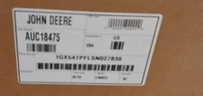 John Deere  54 z track 5 twin bagger w/ fan flow system  Auc18474 And Auc18475  