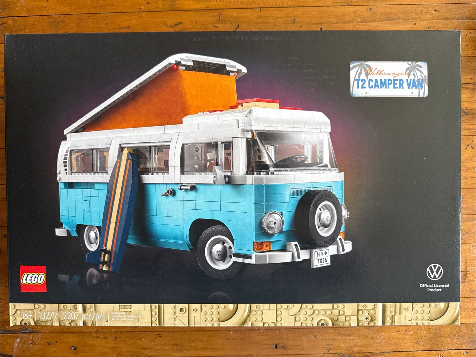 LEGO Retired Icons: Volkswagen T2 Camper Van 10279 New Sealed Box FEDEX