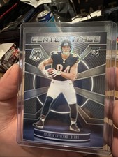 2025 Panini Mosaic - Center Stage Mosaic Colston Loveland #4 Silver Prizm (RC)