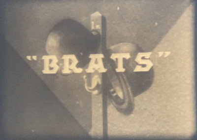  Brats  (1933), Super 8mm Film Sound, Laurel & Hardy, Foiled Game Plans