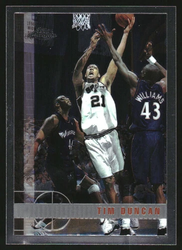 1997-98 Topps Chrome #115 Tim Duncan RC Rookie