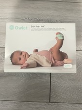 Owlet Dream Sock Baby Heart Rate & Oxygen Monitor - NEW (open box) Mint colour 