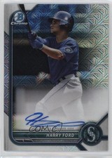 2022 Bowman Mega Box Chrome Mojo Auto Harry Ford #BMA-HF Auto 0sw9