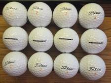 Qty 100, Titleist VELOCITY, golf balls, White, used