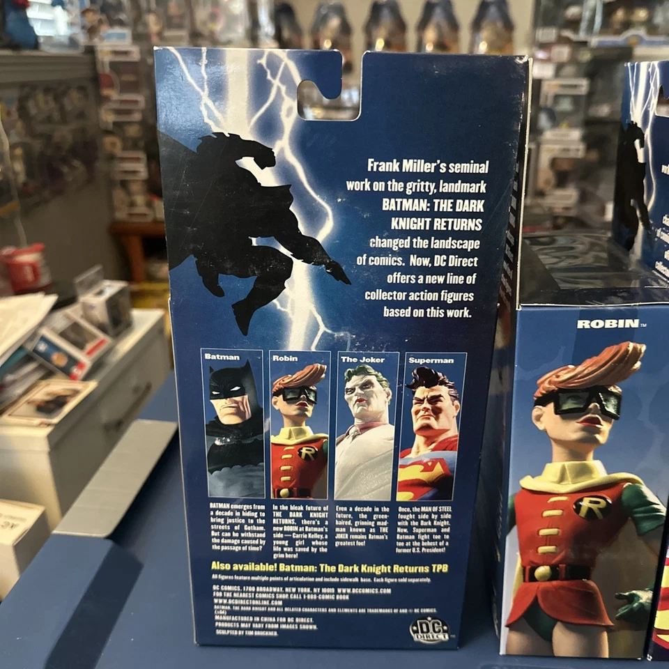 DC Direct Frank Miller’s The Dark Knight Returns Set of 4 Action Figures New - Image 3 of 4