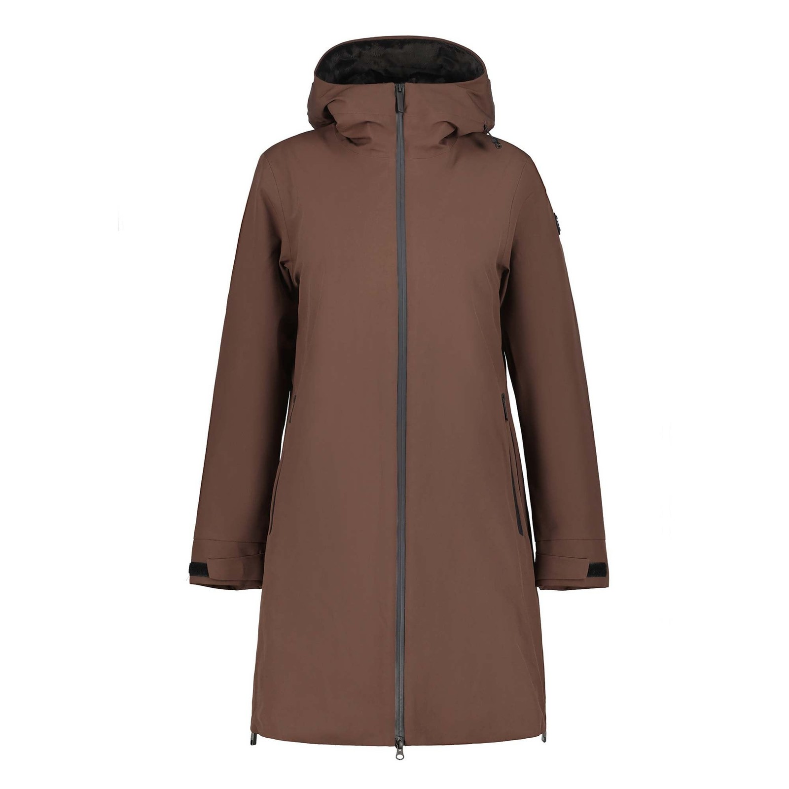 Luhta Womens Iskola Jacket: Dark Brown: 10