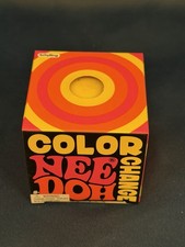 New In Box Schylling NEEDOH COLOR CHANGE Squishy Toy/Stress Ball Yellow/Orange