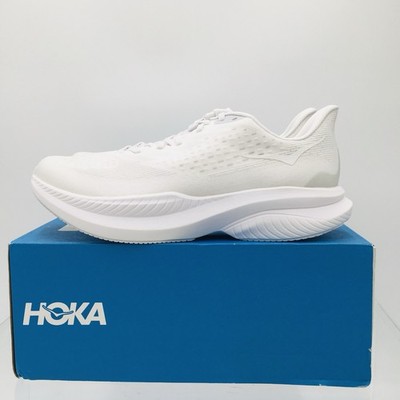 Hoka One One Mach 6 LA - White - Men s Running Size 10.5 D Medium