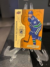 Elias Pettersson 2018-19 Upper Deck Engrained Rookie #21/299 - Vancouver Canucks
