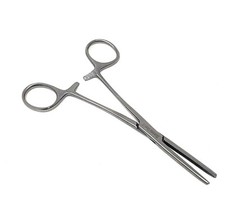7.25" Hand Tool Hemostatic Forceps Pet Hair Clamp Veterinary Locking Pliers