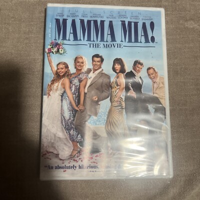 Mamma Mia - The Movie - Full Screen DVD New Still Sealed In Plastic!