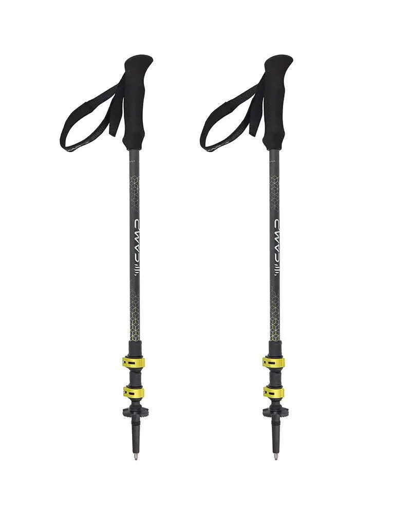 Camp Backcountry Carbon 2.0 Bastoncini Telescopici da Trekking 64-135 cm (Coppia