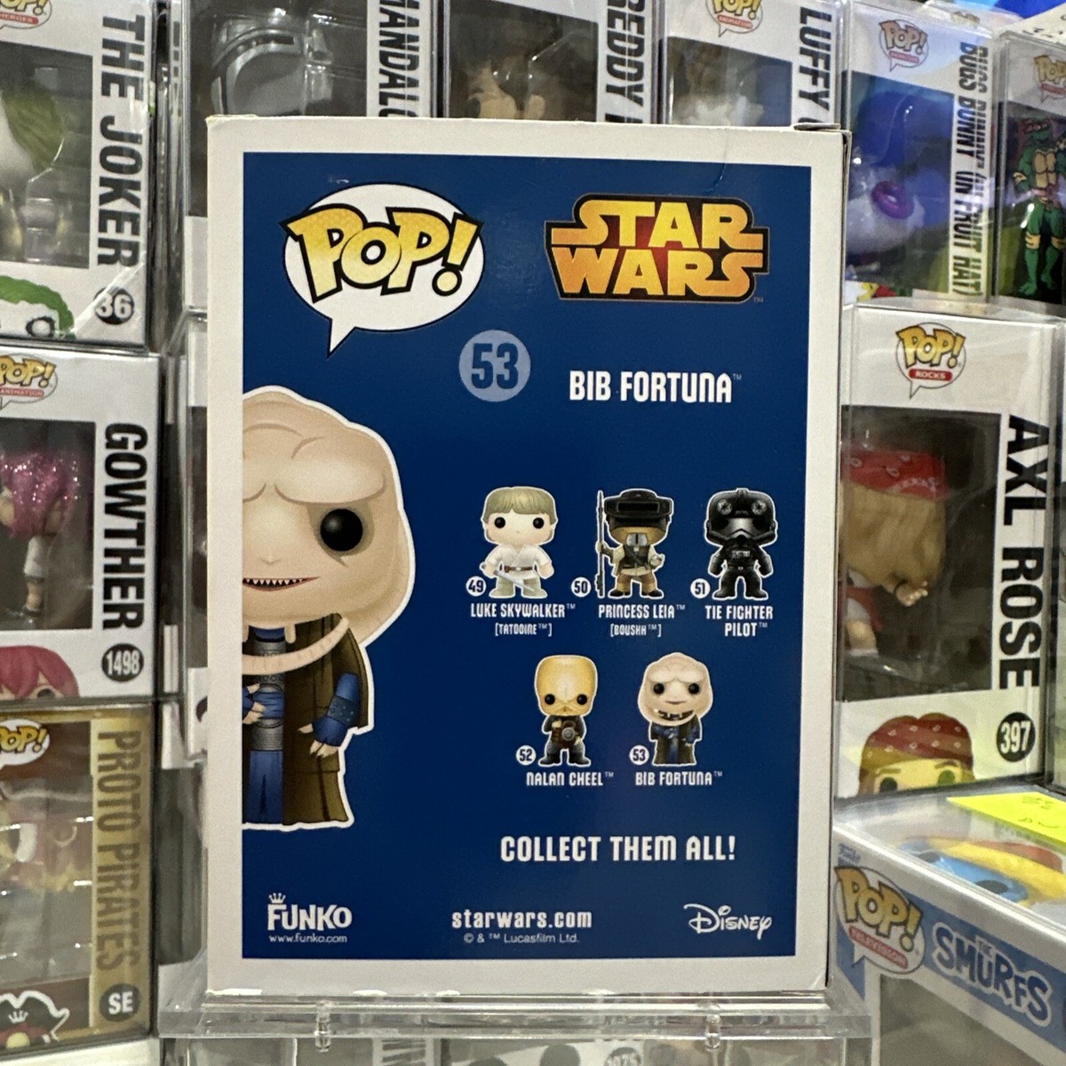 FunkoPop！53 BIB FORTUNA ビブ・フォーチュナ Amazon.com: Bib Fortuna : Toys & Games