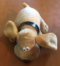 Kennel Kuddlees Tiny Brown Dog Plush 5"