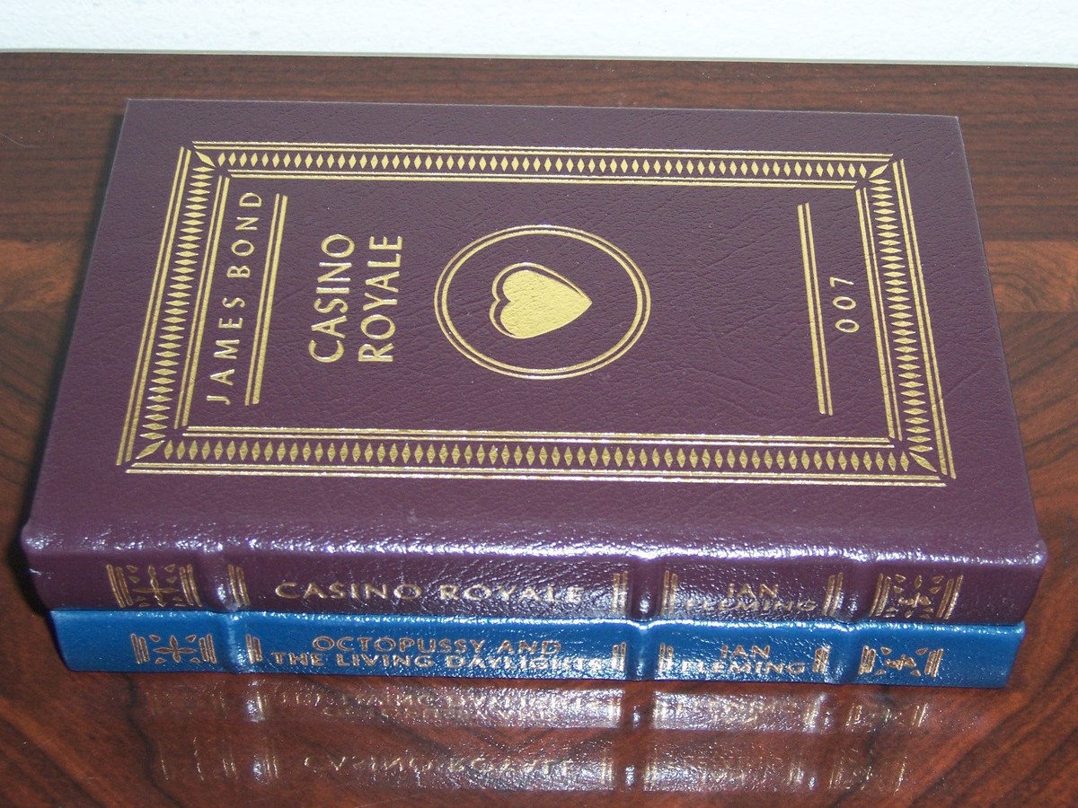 Easton Press JAMES BOND 007 Ian Fleming Casino Royale Octopussy