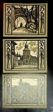 1921 Germany STERNBERG 50 75 Phennig Banknote / Notgeld