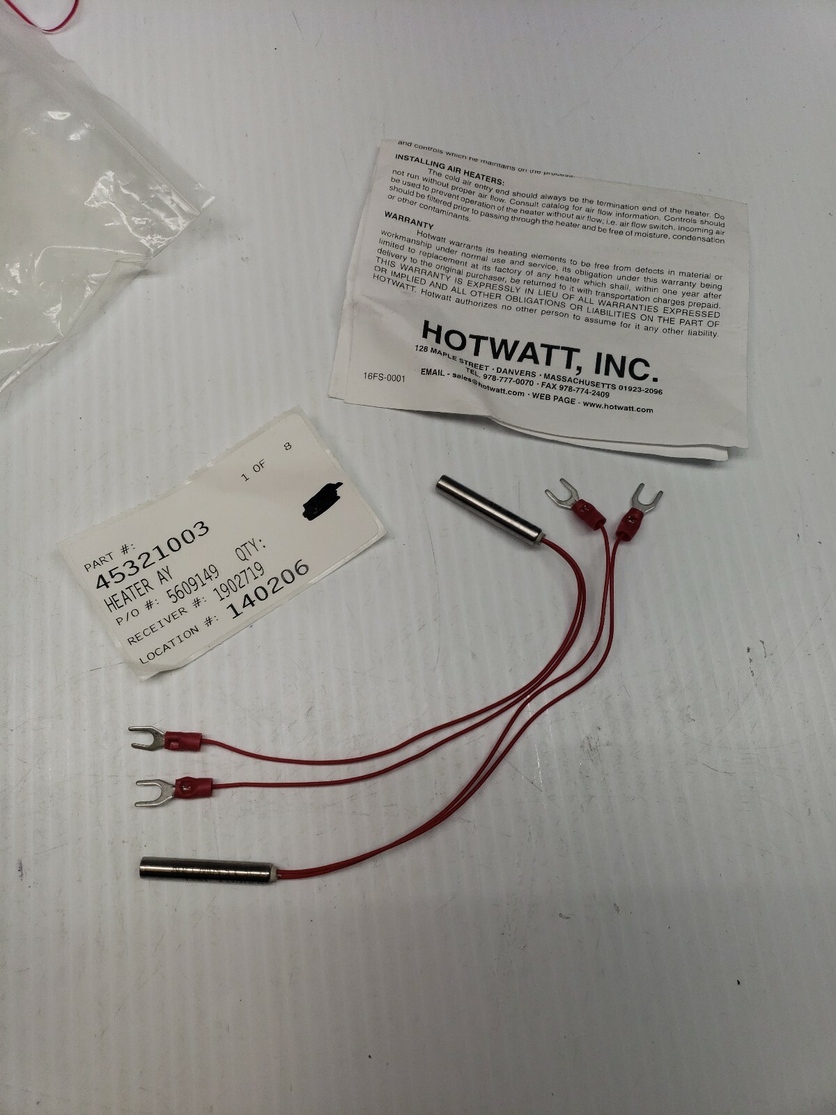 Hotwatt 45321003 Heater AY