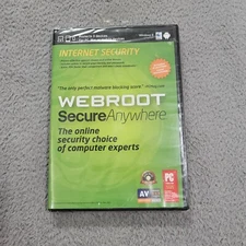 Webroot Secure Anywhere Internet Security WINDOWS 8 Compatible PC Mac or Mobile