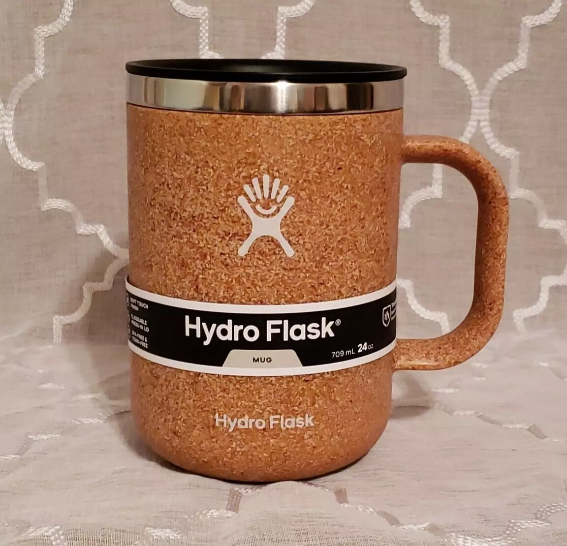 Hydro Flask 24 oz Mug - BARK - Double Wall Vacuum Insulated Cup - NEW