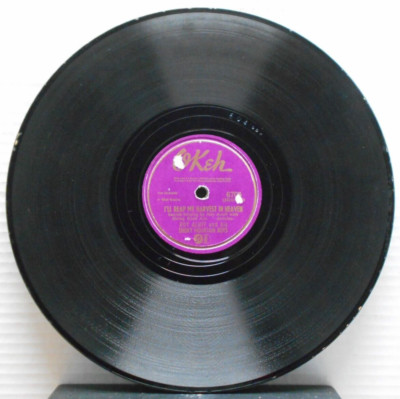 Reap My Harvest in Heaven/Make Me Go to Bed/Roy Acuff (10'', 78 rpm, OKeh, 6704)