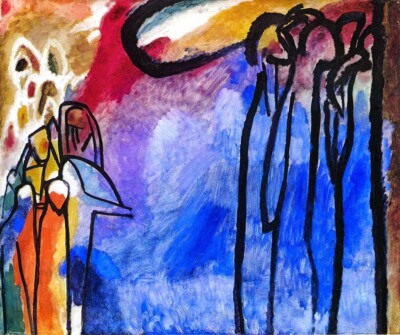 Wassily Kandinsky Improvisation 19 1911 17''x 22'' Archival Art Print