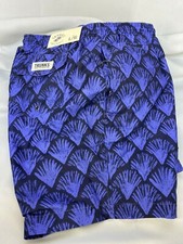Surf Swim Co Men's 6" San O Swim Trunks - PURPLE LARGE