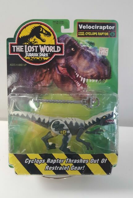 Jurassic Park The Lost World Cyclops Velociraptor Raptor Dinosaur Kenner 1997