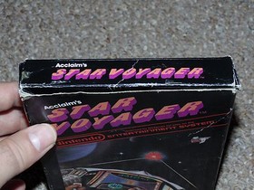 Acclaim's Star Voyager Nintendo NES with Box