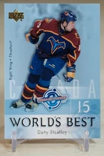 2004-05 Upper Deck World's Best Dany Heatley #WB7 Atlanta Thrashers