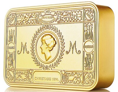 christmas 1914 tobacco tin Great War 1914 Christmas Box WW1 tin replica by Daily Mail tobacco Mary tin