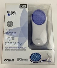 Conair Beauty 360 LED Acne Light Therapy Device And Goggles