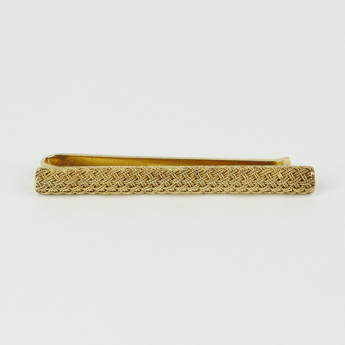 Vintage Tiffany & Co. 18k Yellow Gold Men's Tie Bar C… Gem