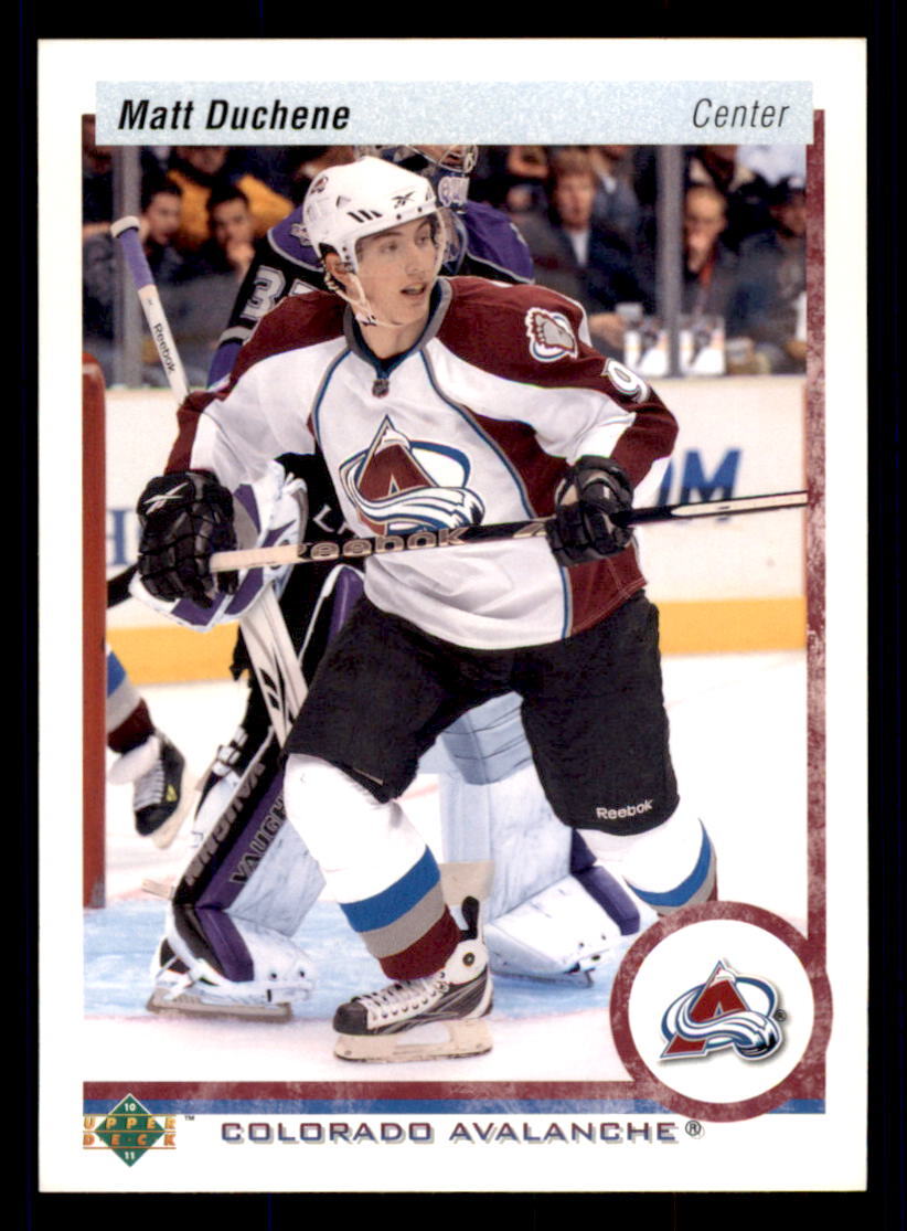 2010-11 Upper Deck 20th Anniversary Variation #148 Matt Duchene Avalanche