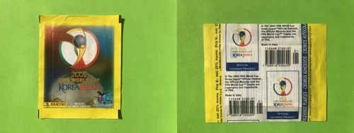 Panini 2002 FIFA WC Korea/Japan Bustina Packet Tüte TIDSAM Sweden edition