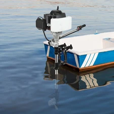 4-Stroke Outboard Motor 7.5HP Boat Engine Superior Engine Electric Start 144CC