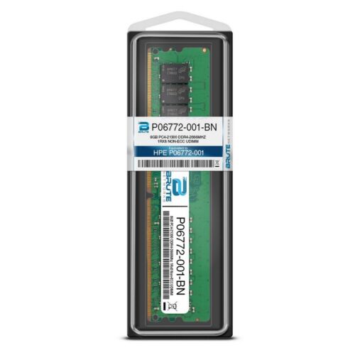 P06772-001 - HPE Compatible 8GB PC4-21300 DDR4-2666Mhz 1Rx8 1.2v Non-ECC UDIMM - Picture 3 of 3