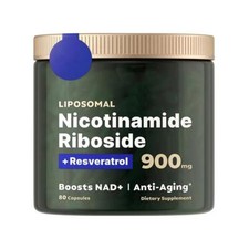 NAD+ Integratore per Antietà, Energy Focus / Nicotinamide Riboside Resveratrolo