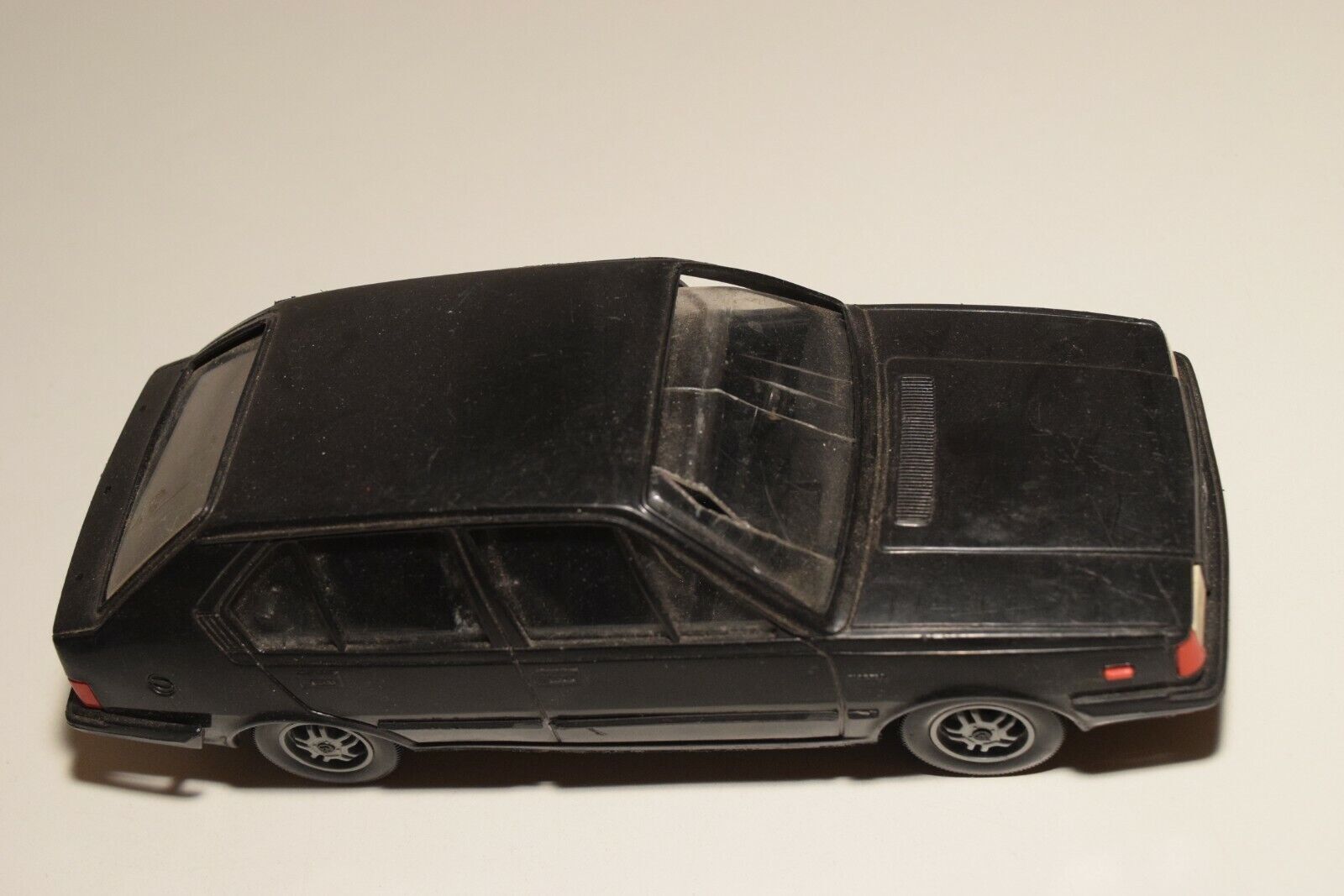 Miniature Stahlberg Volvo 360 GLE - 1/20 - Plastique - Finlande - Rare - 21 Cm