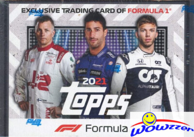 2021 Topps F1 Formula 1 Racing EXCLUSIVE Factory Sealed Blaster Box!