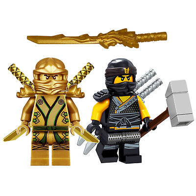 lego golden ninja minifigure