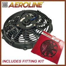 12" Aeroline&reg; 120w Electric Radiator 12v Cooling Fan Push Pull For CLASSIC CARS