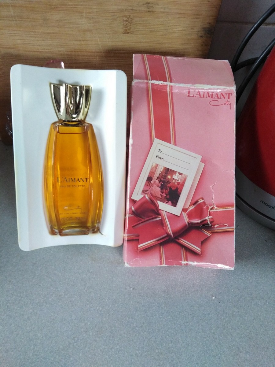 Vintage L Aimant parfume EDT By Coty 70 ml New with Box .181 20N