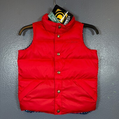 L. L. Bean Small 8 years young red Bean's Down Field Downtek water repellent NWT