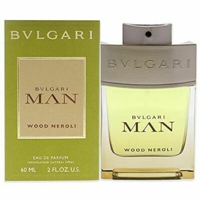 Bvlgari Man Wood Neroli 2 oz Eau De Parfum  for Men Spray