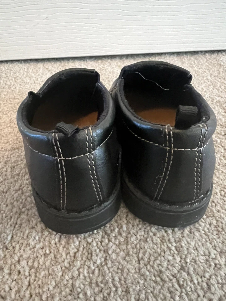 Sapato social preto Healthtex bebê/criança menino tamanho 8 - Imagem 3 de 4