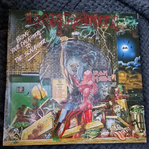 Iron Maiden - Amenez votre fille à l'abattoir UK disque photo 12" limité