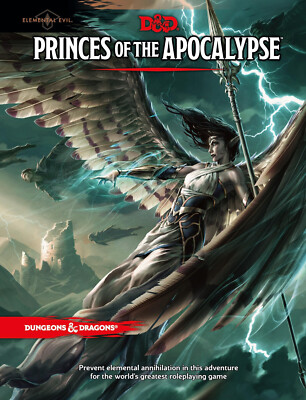 Princes of the Apocalypse Book NEW 5e D&D RPG Dungeons & Dragons
