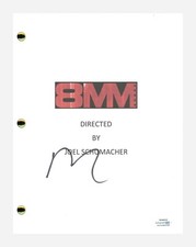 Nicolas Cage Signed Autographed 8MM Movie Script Screenplay ACOA COA